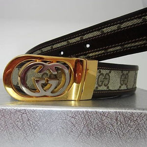 VINTAGE GUCCI Leather Belt